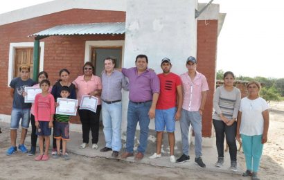 Viviendas Sociales habilitadas en dpto Atamisqui