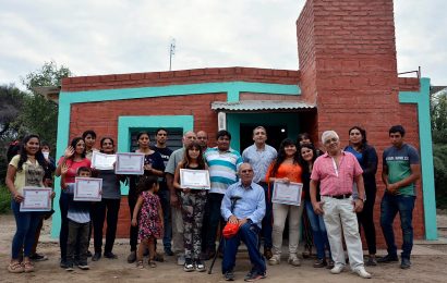 Inauguración de Viviendas Sociales en Dpto Banda