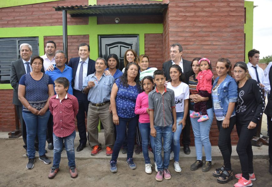 Inauguración de Viviendas Sociales en Dpto. Banda