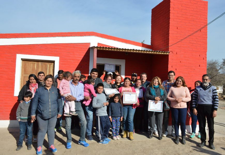 Viviendas Sociales habilitadas en Dpto. Banda