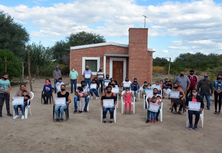 17 Nuevas viviendas sociales en Dpto. Banda